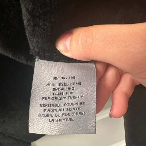 Zac Posen Women's Shearling Jacket - Picture 8 of 8